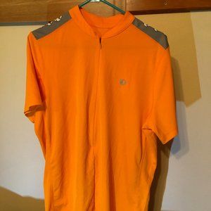 Pearl Izumi Select XL Jersey Cycling Short Sleeve Orange 3/4 Zip